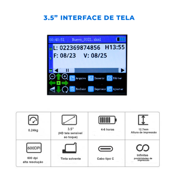 DATADOR INKJET MODELO M1 - Image 2